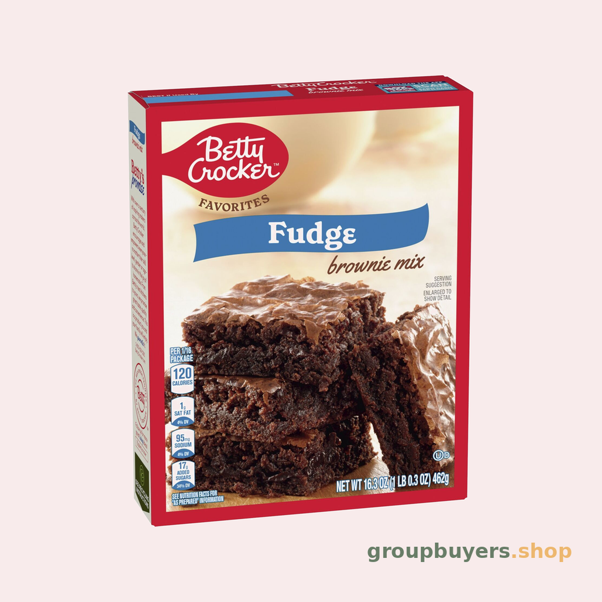 BETTY CROCKER BROWNIE FUDGE 6X10.25OZ