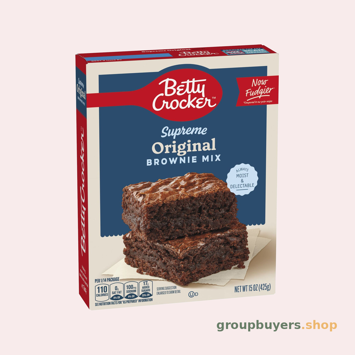 BETTY CROCKER BROWNIE DELIGHTS SUPREME 8 X 16OZ