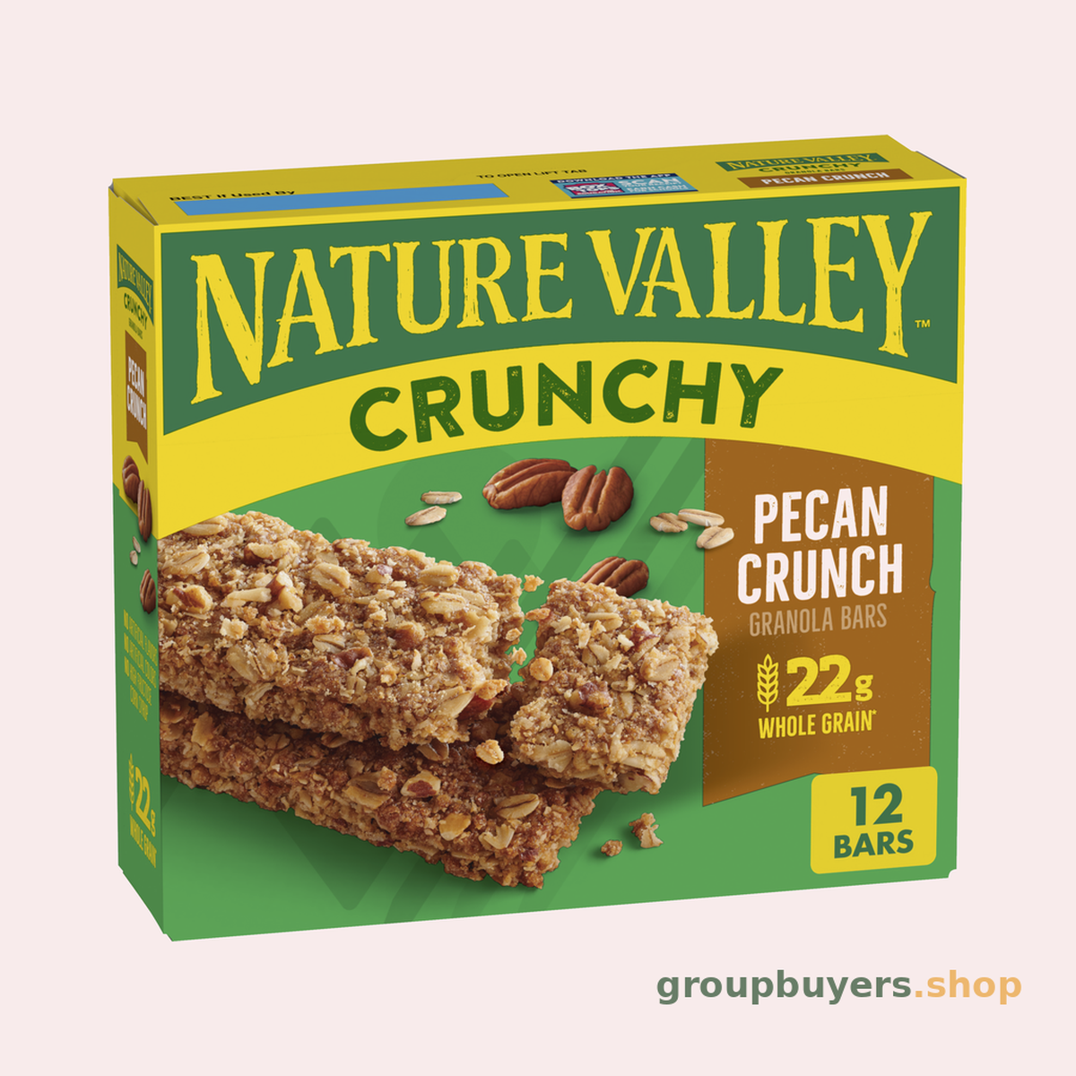 NATURE VALLEY CRUNCHY PECAN 6CT 12X8.9OZ