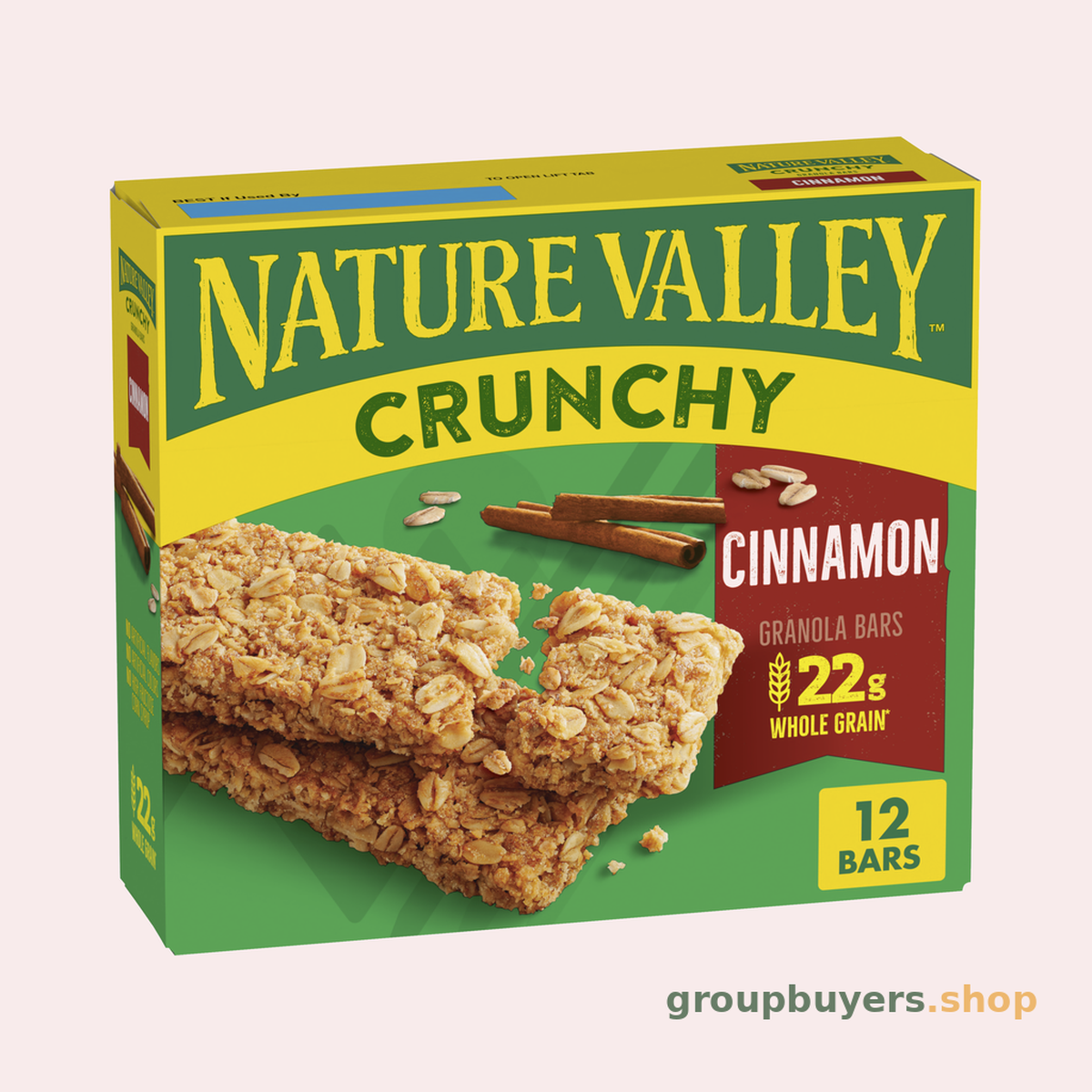 NATURE VALLEY CRUNCHY CINNAMON 6CT 12X252G