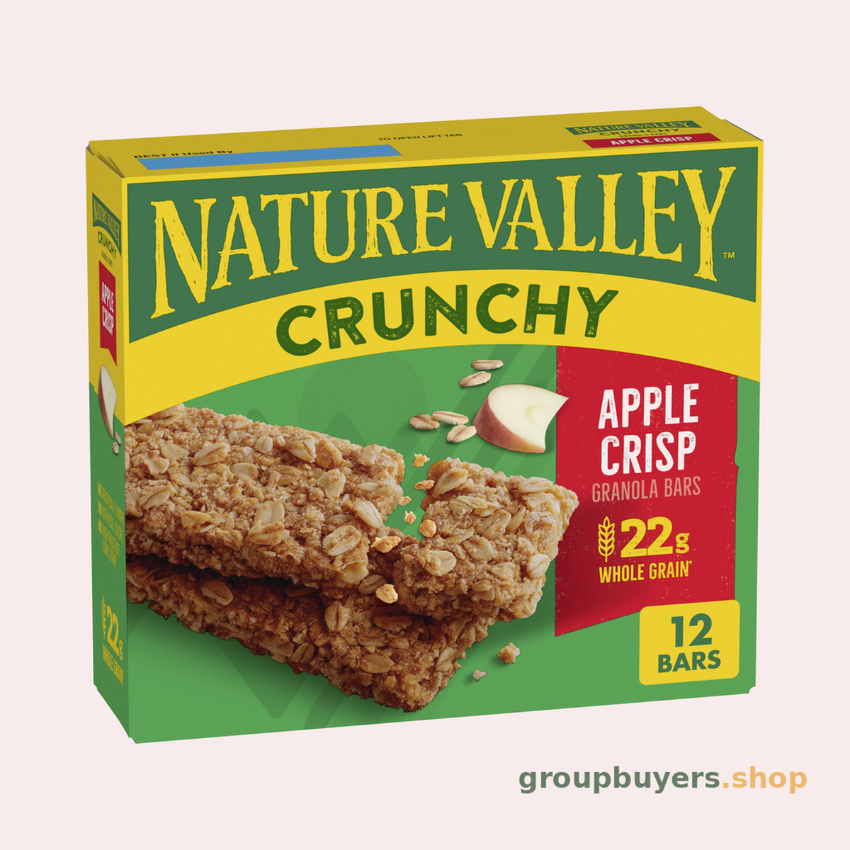 NATURE VALLEY CRUNCHY APPLE CRISP 6CT 12X252G