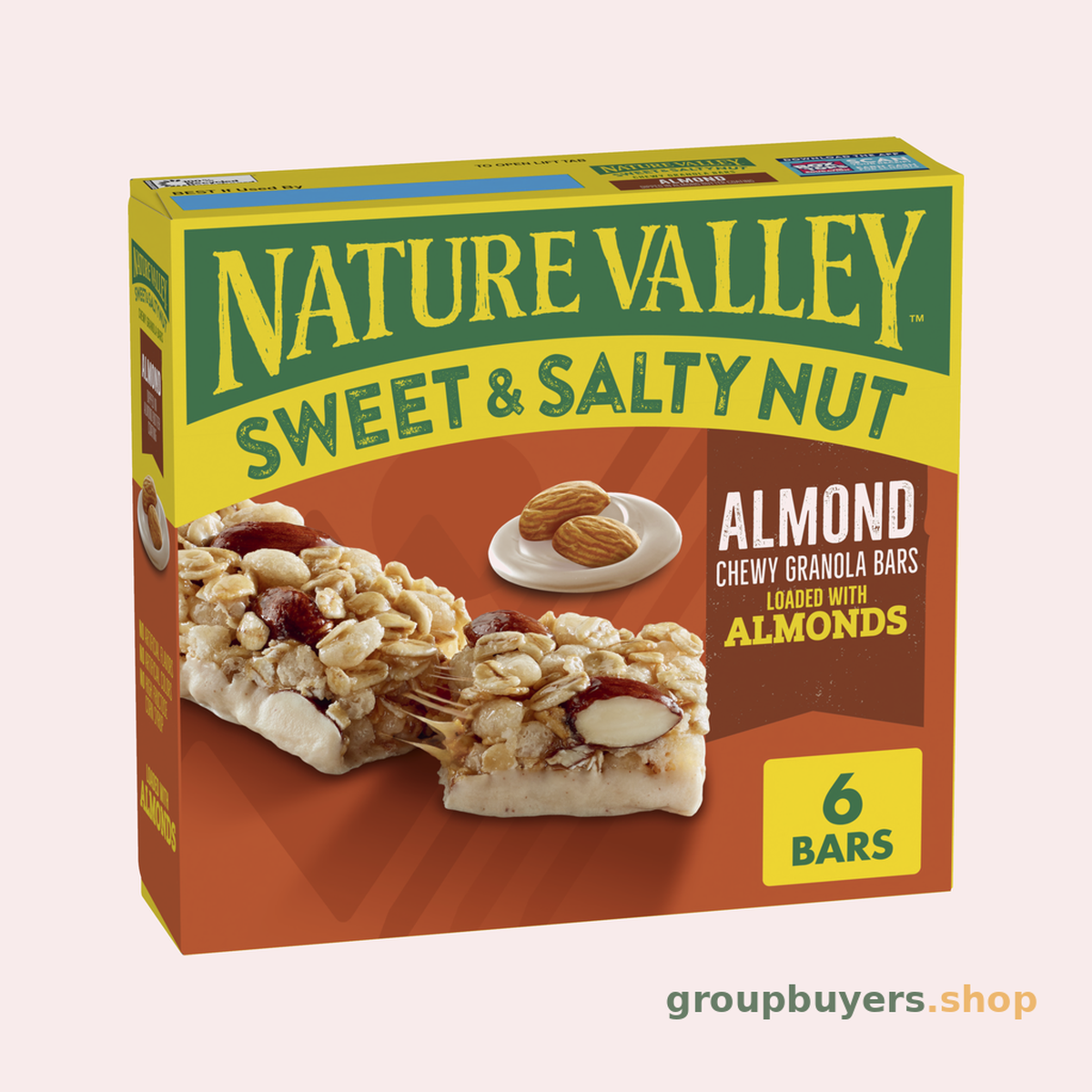 NATURE VALLEY SWEET & SALTY ALMOND 6CT 12X252G