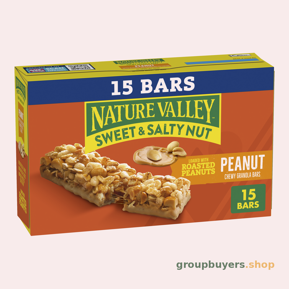 NATURE VALLEY SWEET & SALTY MINIS PEANUT 10CT 6 X 7.5OZ
