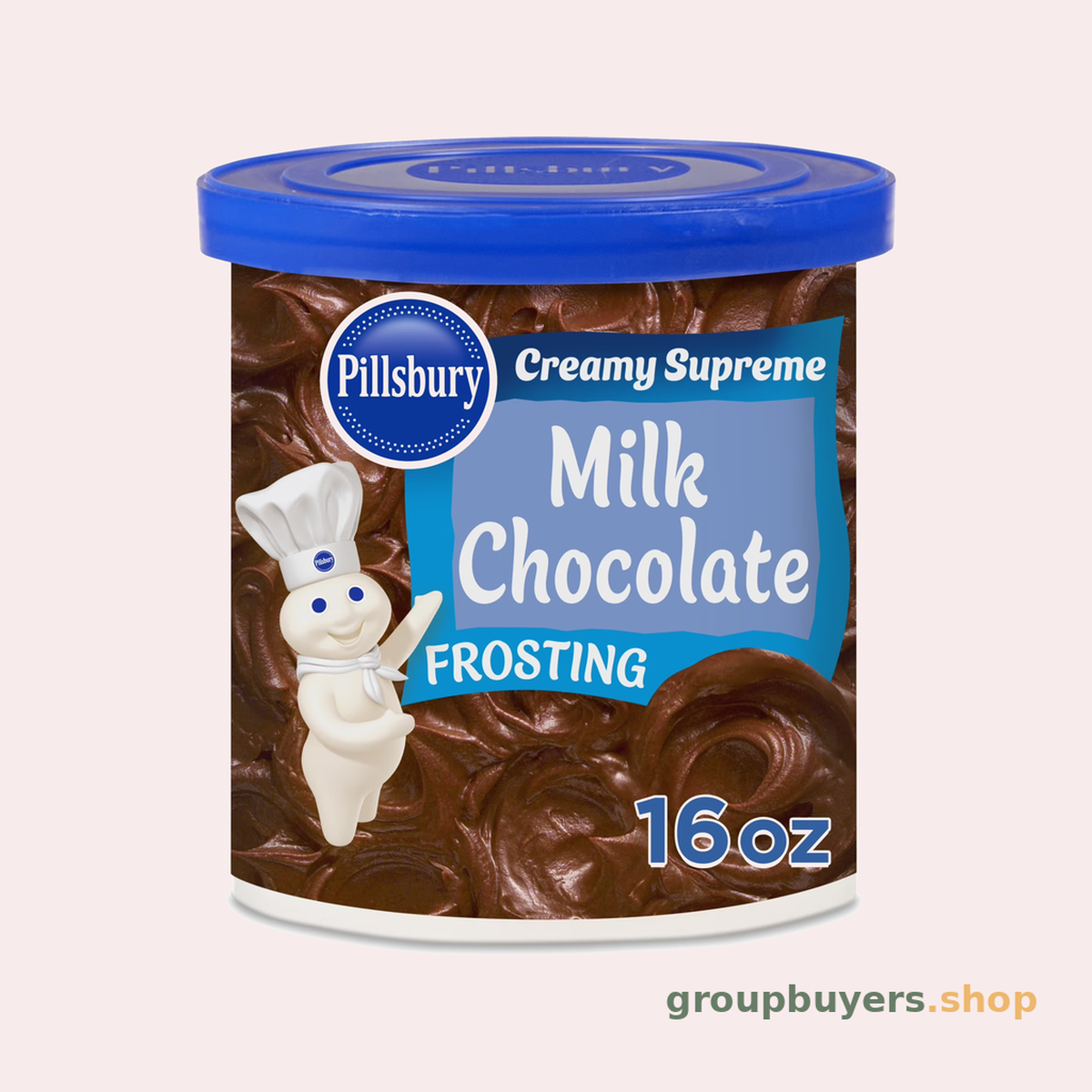 PILLSBURY FROSTING MILK CHOCOLATE 8X16OZ