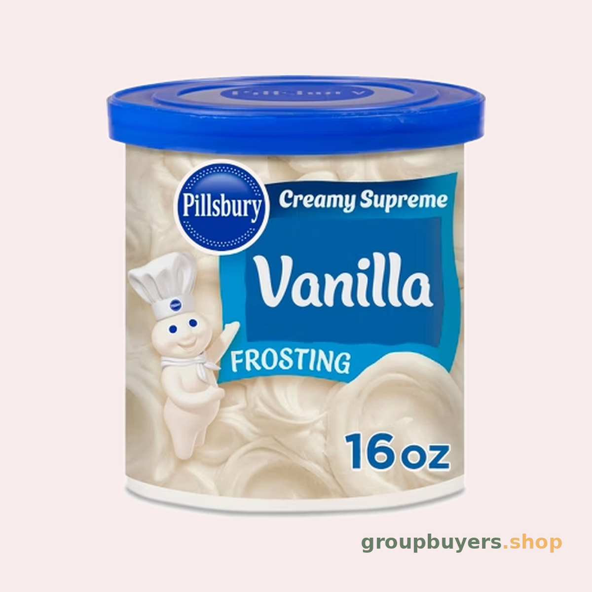 PILLSBURY FROSTING VANILLA 8X16OZ
