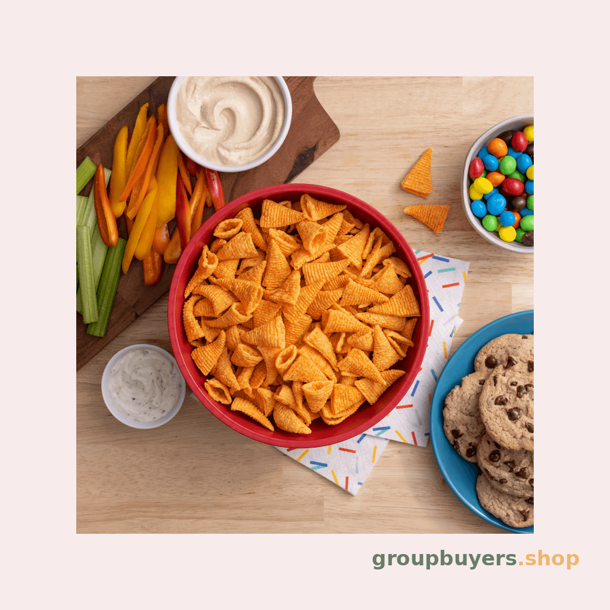 BUGLES NACHO 8X7.5OZ