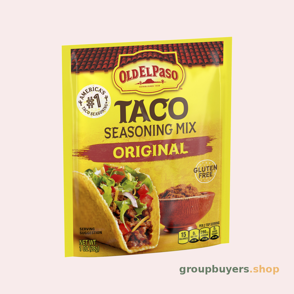 OLD EL PASO SEASONING MIX TACO 32X1OZ