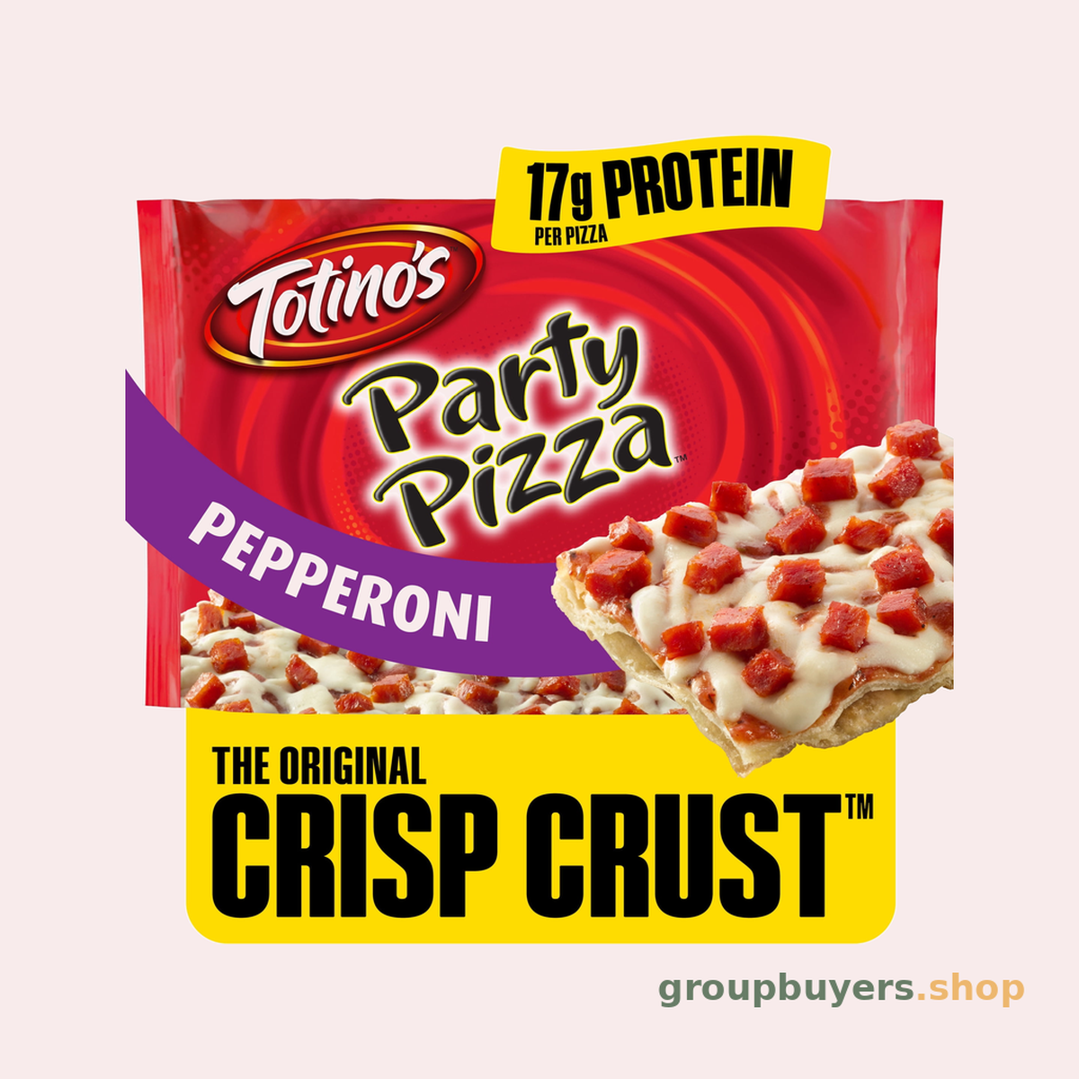 TOTINO'S PARTY PIZZA PEPPERONI 14x10.2OZ