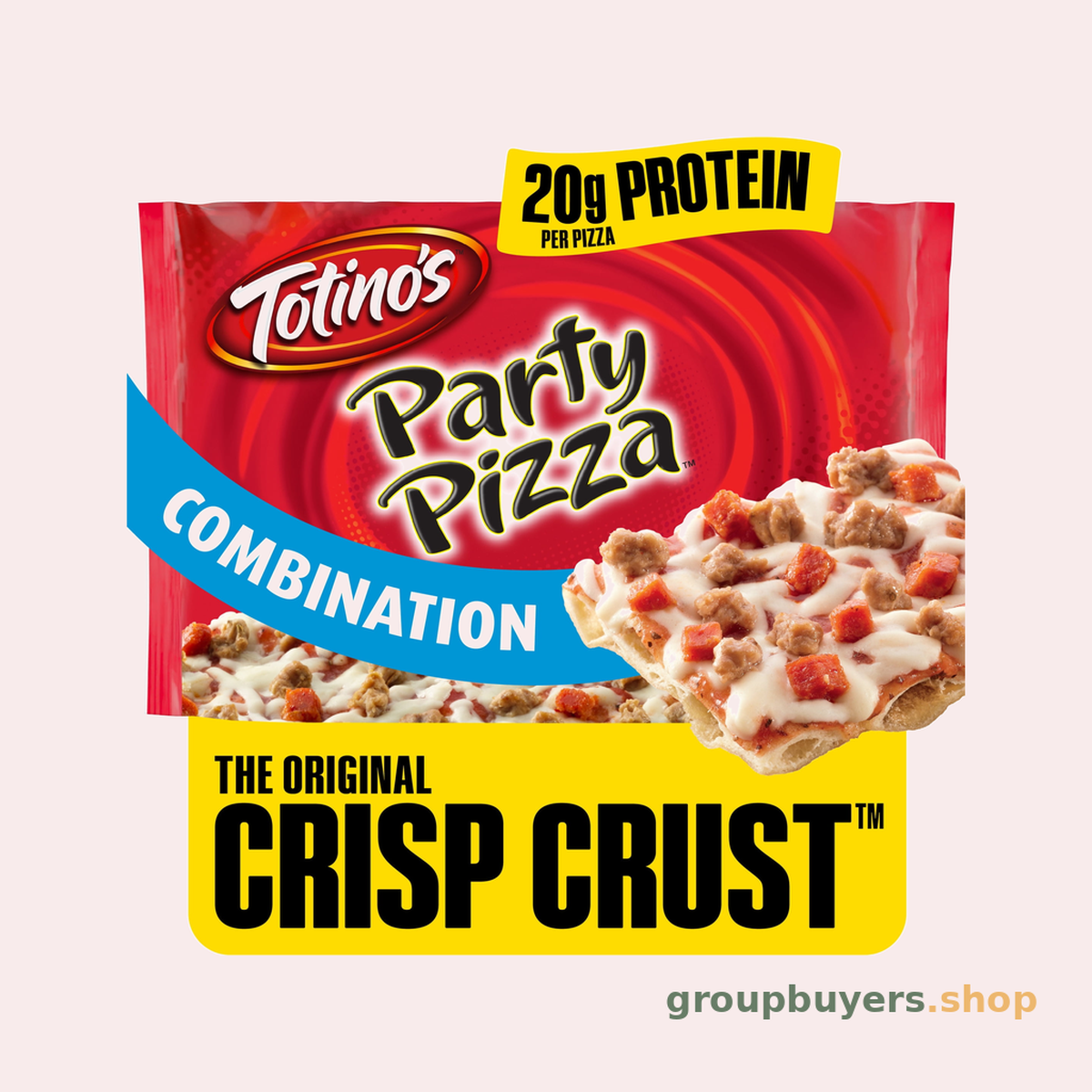 TOTINO'S PARTY PIZZA COMBINATION 14x10.7OZ