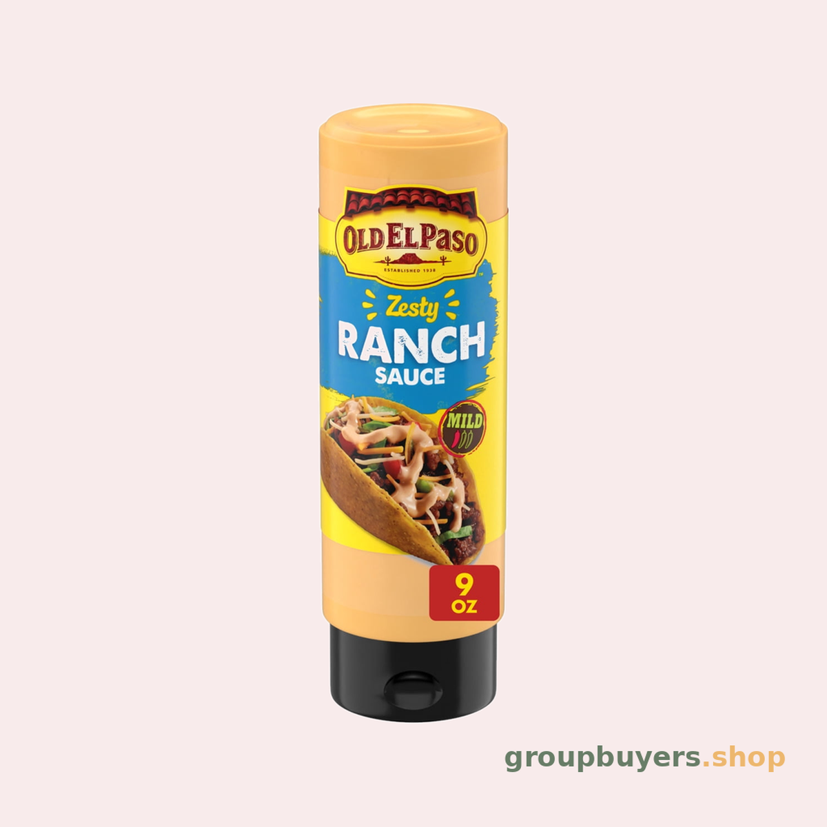 OLD EL PASO CREAMY ZESTY RANCH 8 X 9OZ