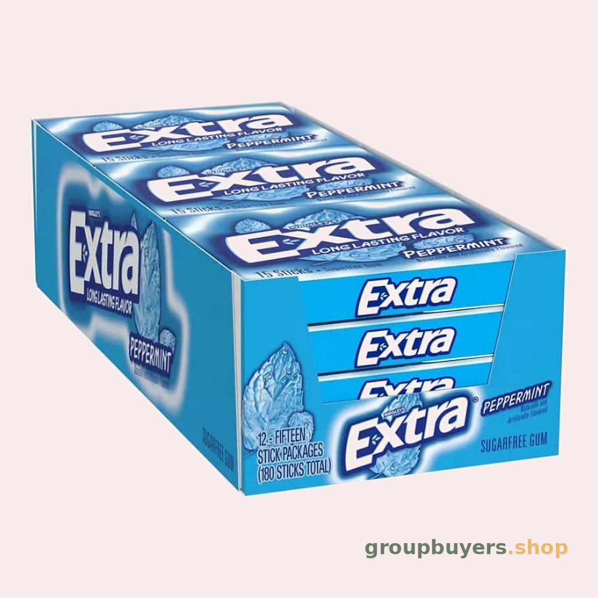 WRIGLEYS EXTRA SLIM PK PEPPERMINT (15 STK)