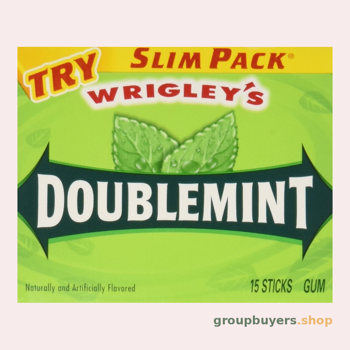 WRIGLEYS PLEN-T-PAK DOUBLEMINT - SLIM PACK