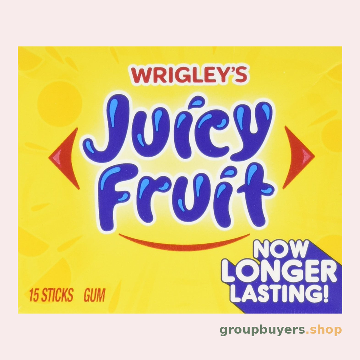 WRIGLEYS PLEN-T-PAK JUICY FRUIT - SLIM PACK