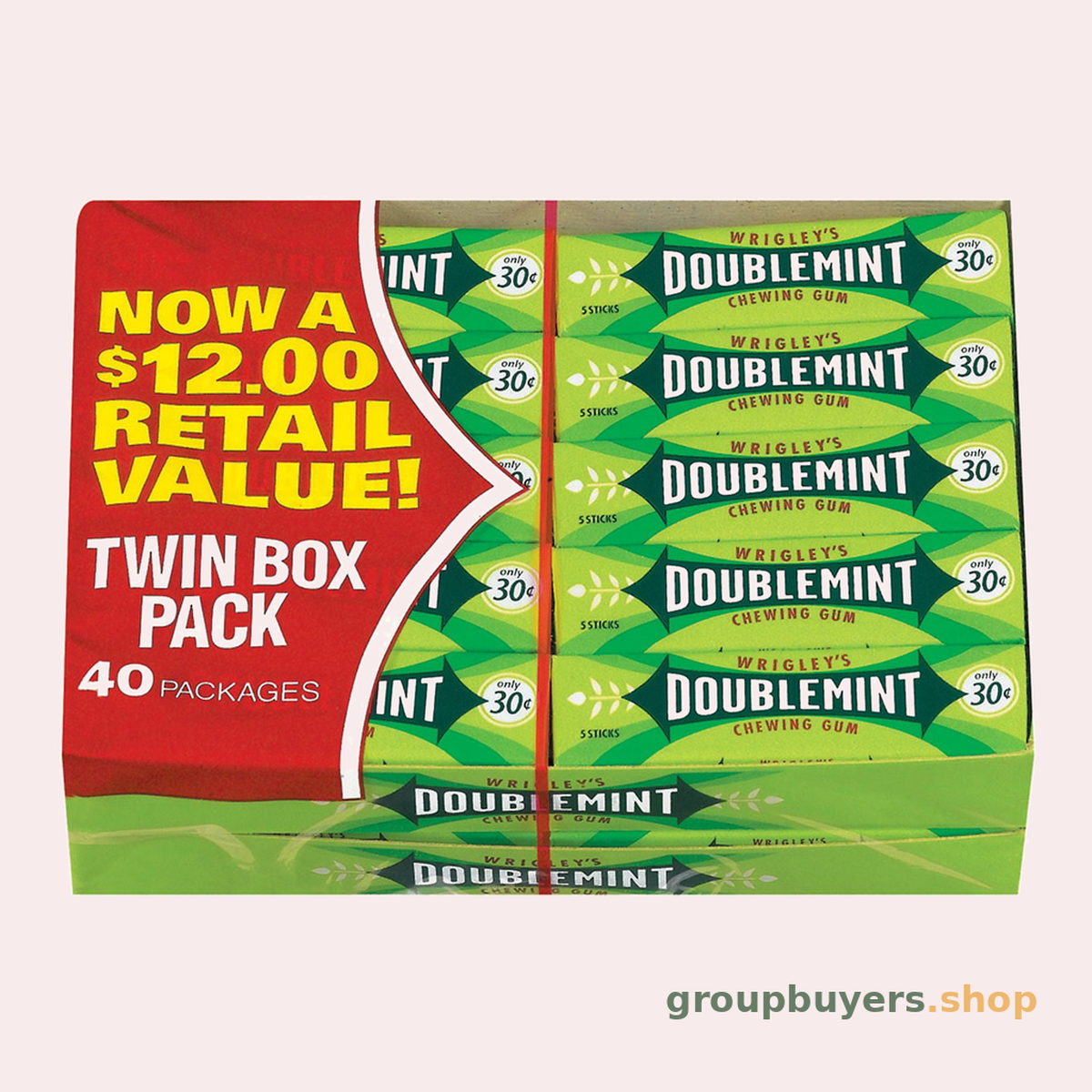 WRIGLEYS DOUBLEMINT OTC (5-STK)
