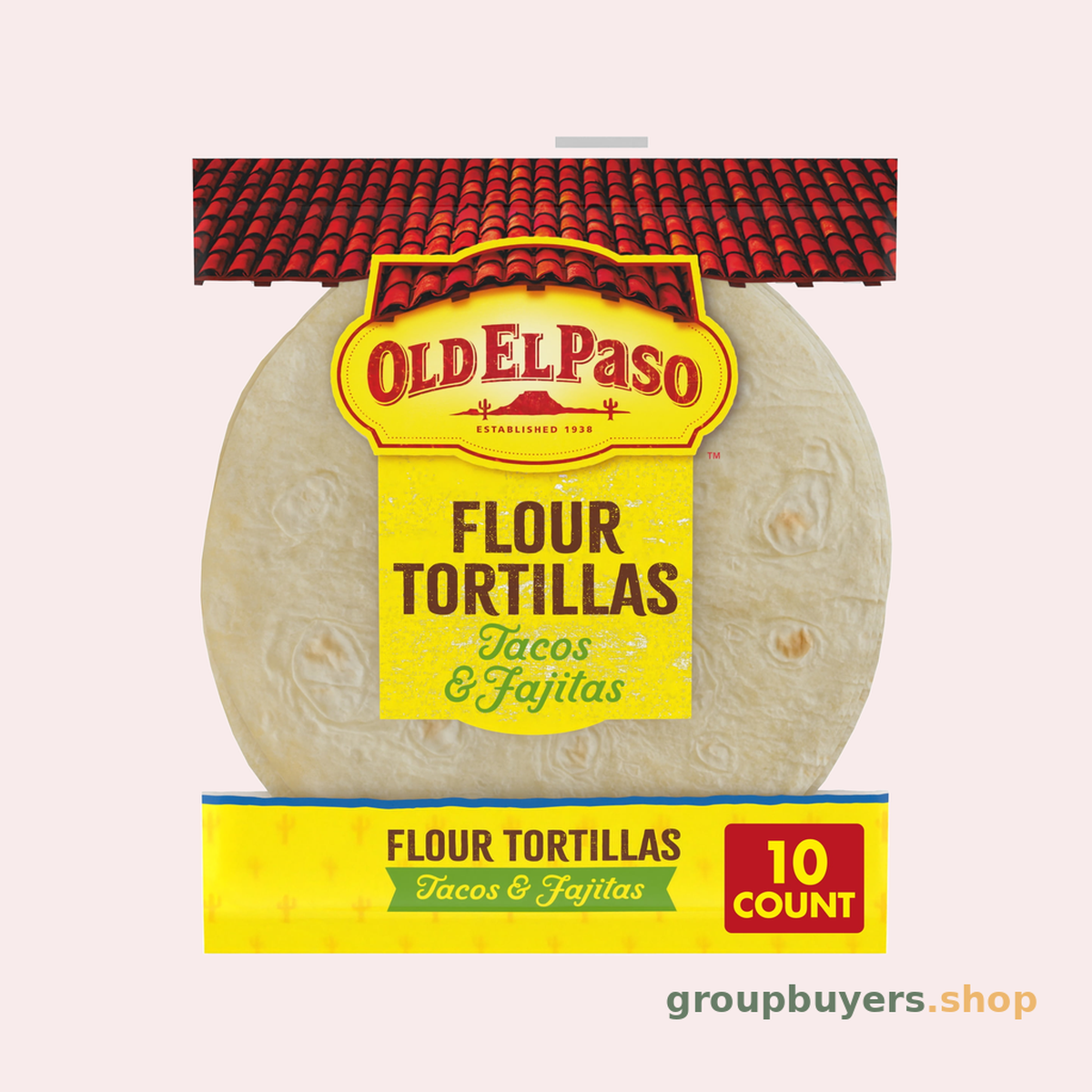 OLD EL PASO SOFT FLOUR TORTILLA 6" 12X8.2OZ