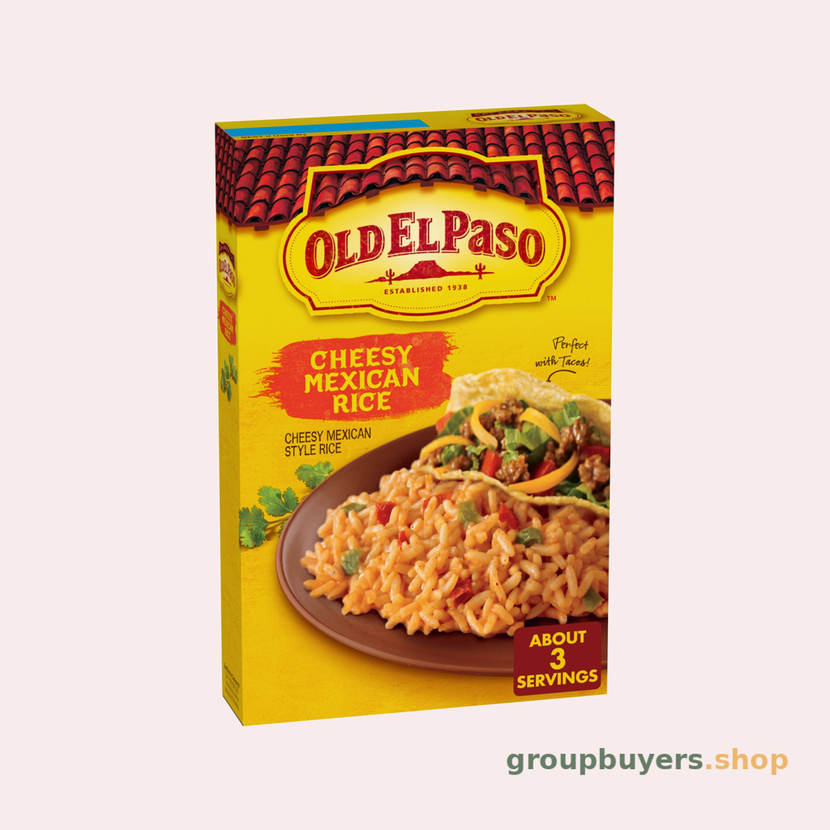 OLD EL PASO CHEESY MEXICAN RICE 12x7.6oz