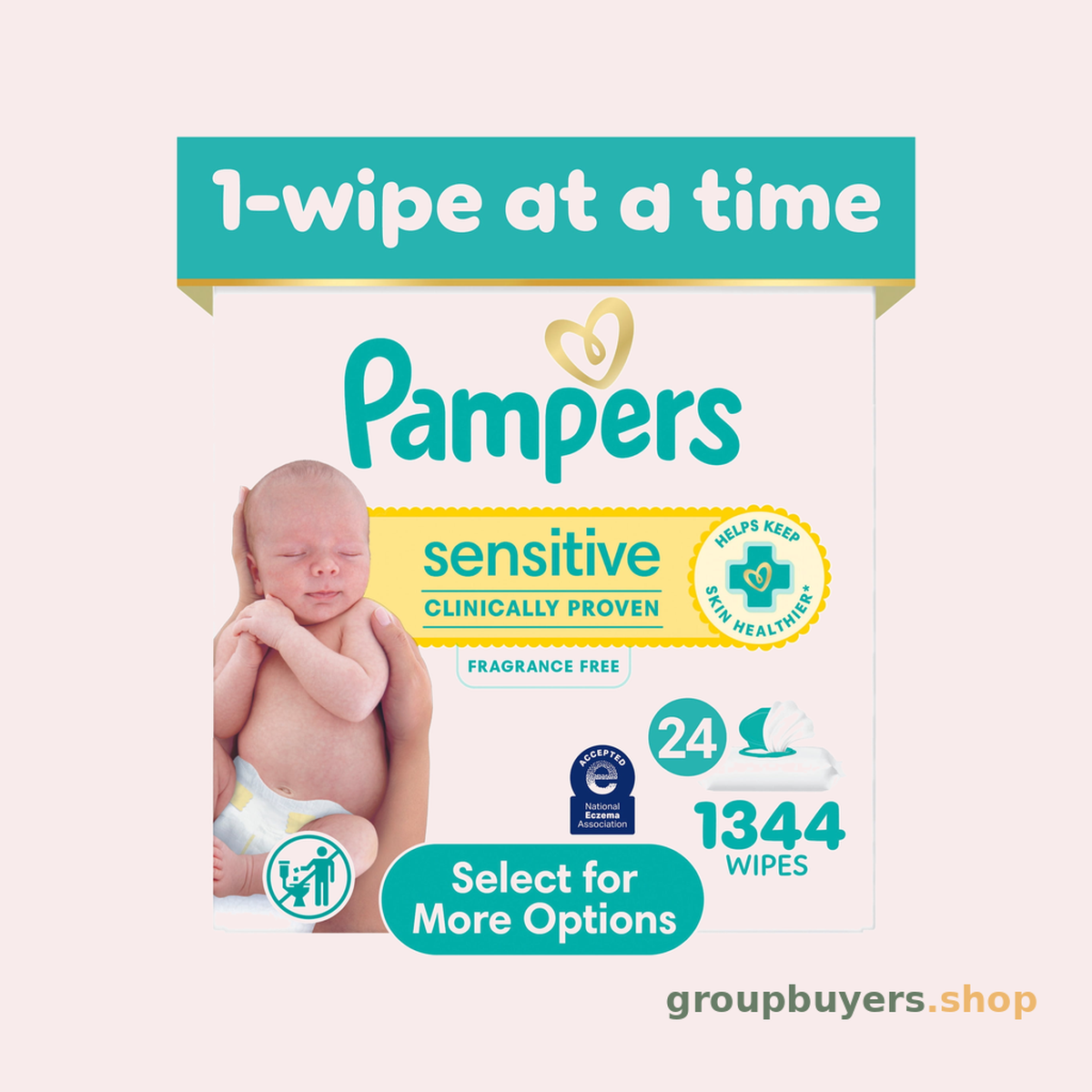 PAMPERS SENSITIVE WIPES