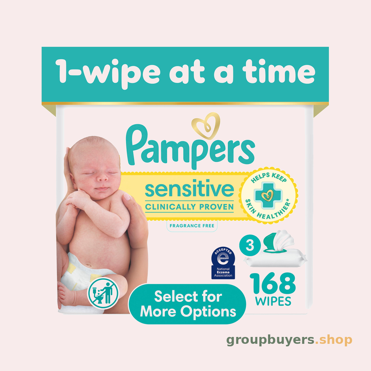 PAMPERS SENSITIVE WIPES