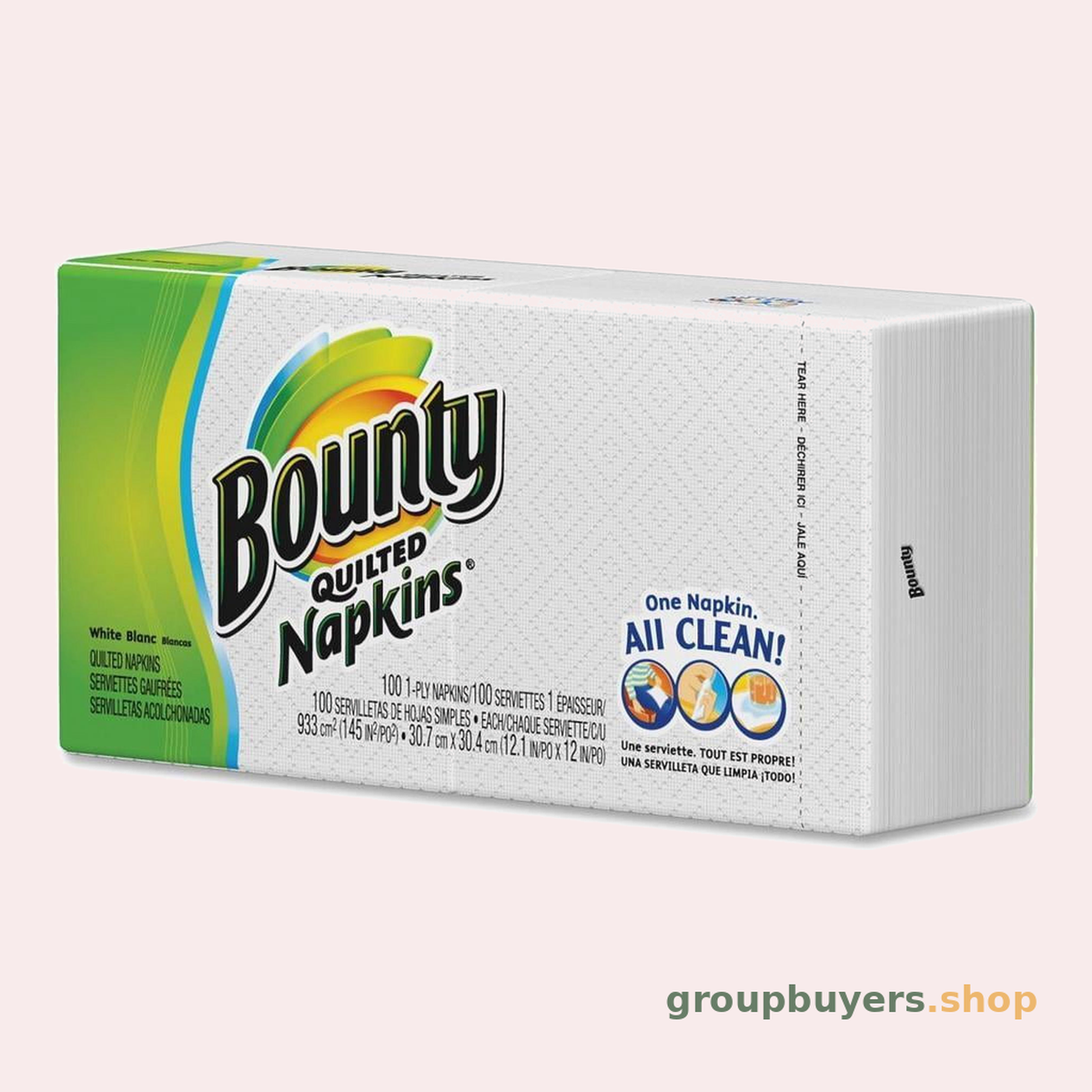 BTY NAPKINS WHITE