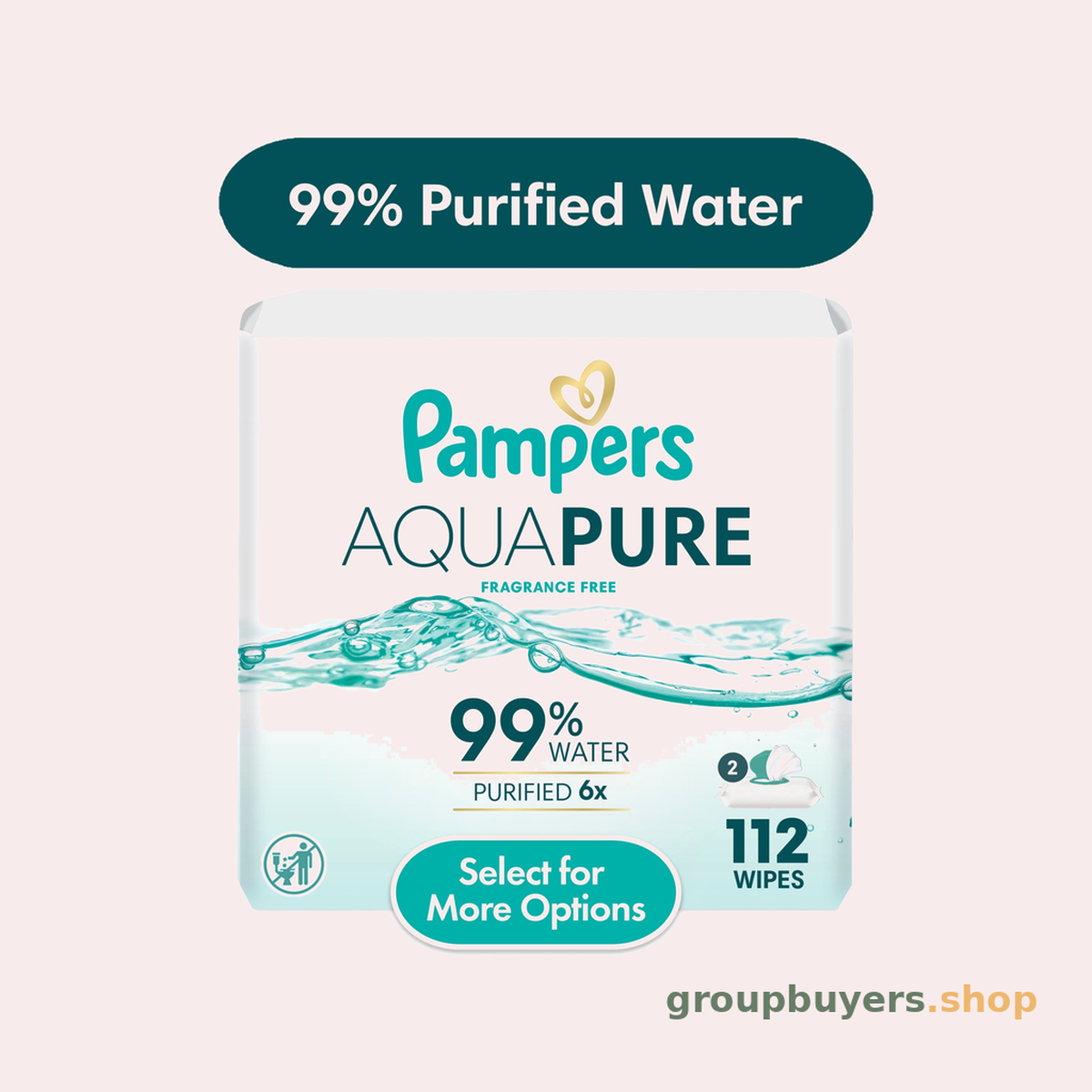 Pampers Baby wipes Aqua