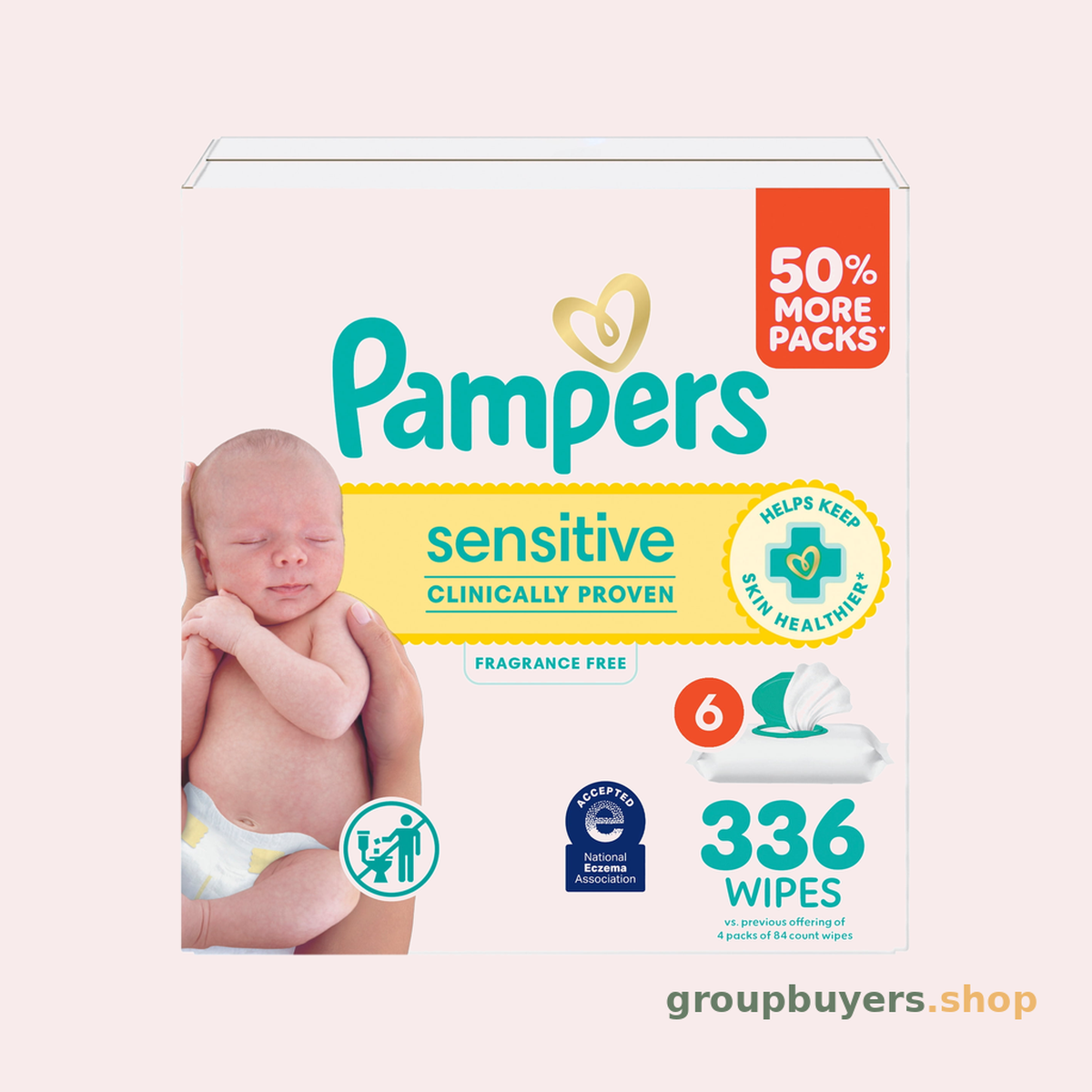 Pampers Baby wipes Aqua Box