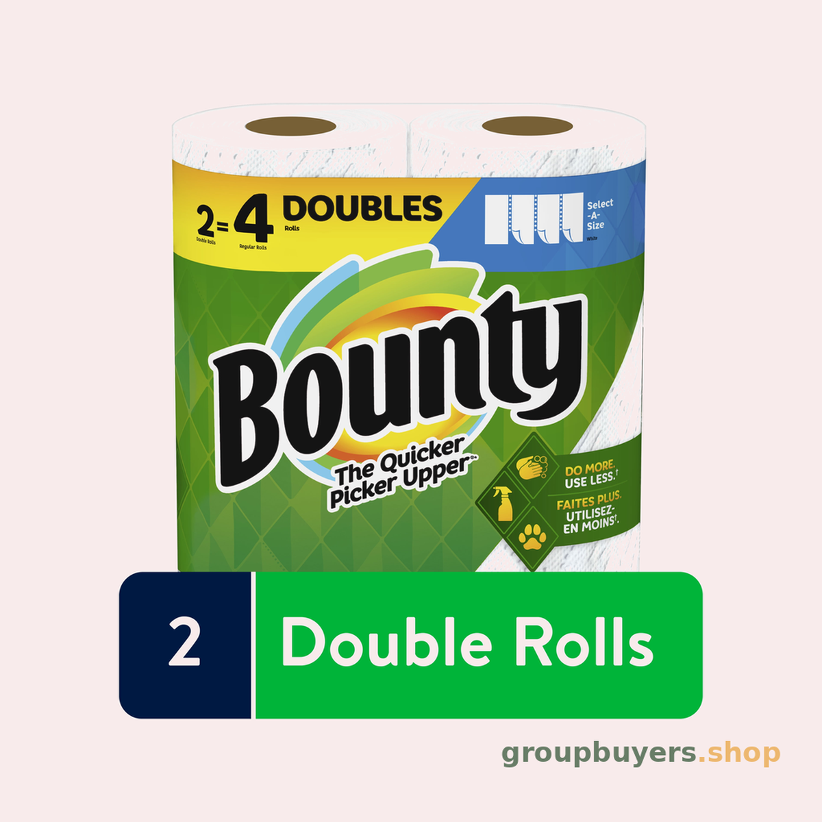 BTY SELECT-A-SIZE WHITE 2PK