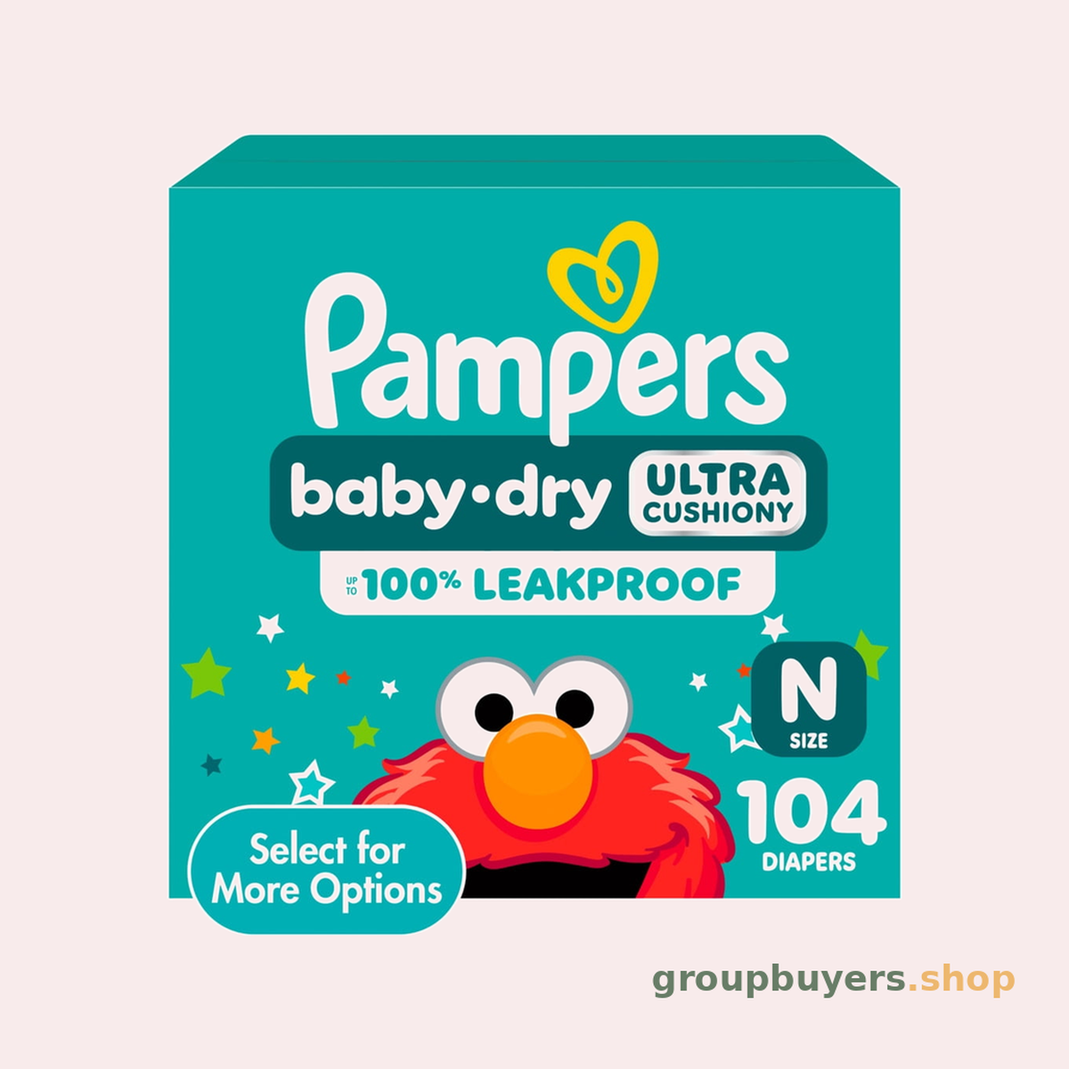 PAMPERS DIAPERS BABYDRY SUPER NB