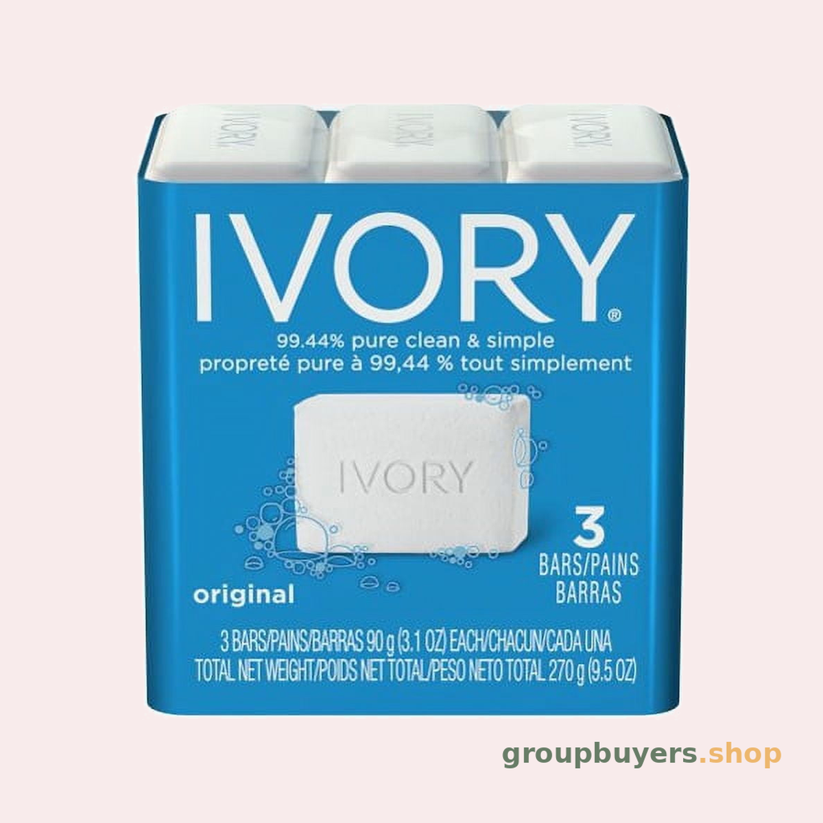 IVORY BAR ORIGINAL 3PK