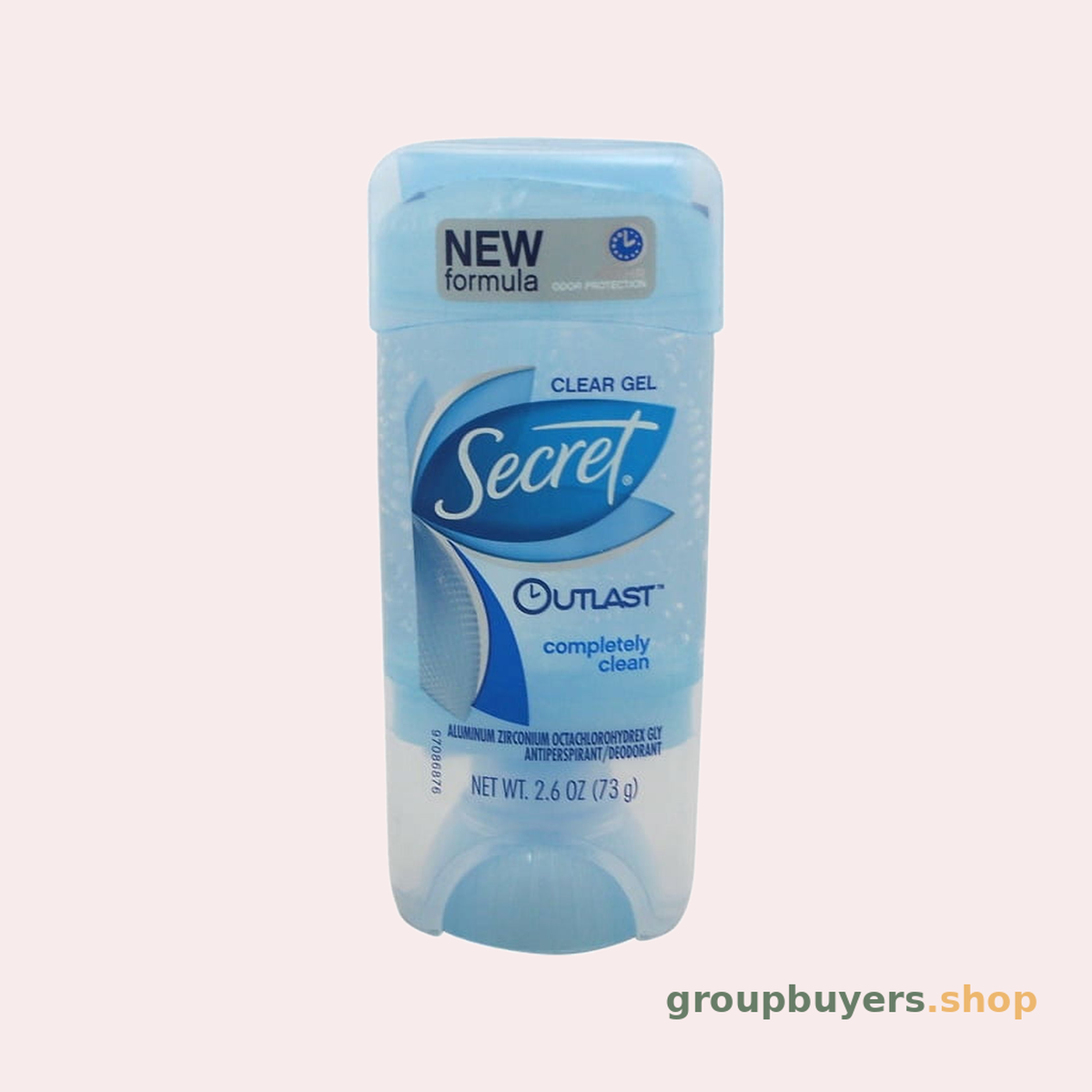 SECRET OUTLAST ANTIPERSPIRANT & DEODORANT CLEAR GEL COMPLETE CLEAN
