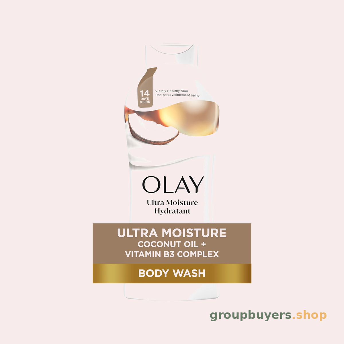 OLAY BODYWASH COCONUT OIL 22OZ