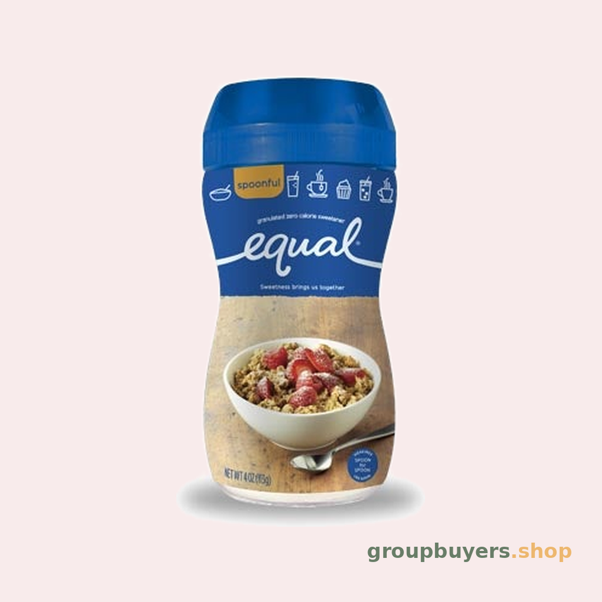 EQUAL SWEETENER GRANULES CLASSIC 6X4OZ