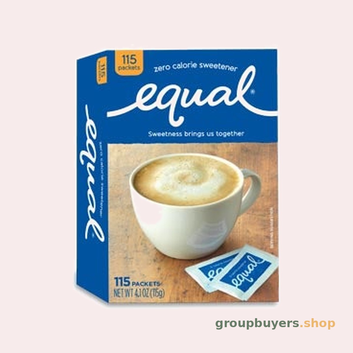 EQUAL SWEETENER 12X115PK BONUS PKS