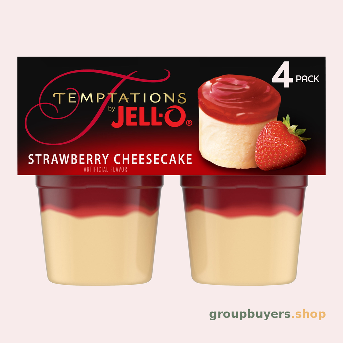 KRAFT JELL-O TEMPT S/BER C/CAKE