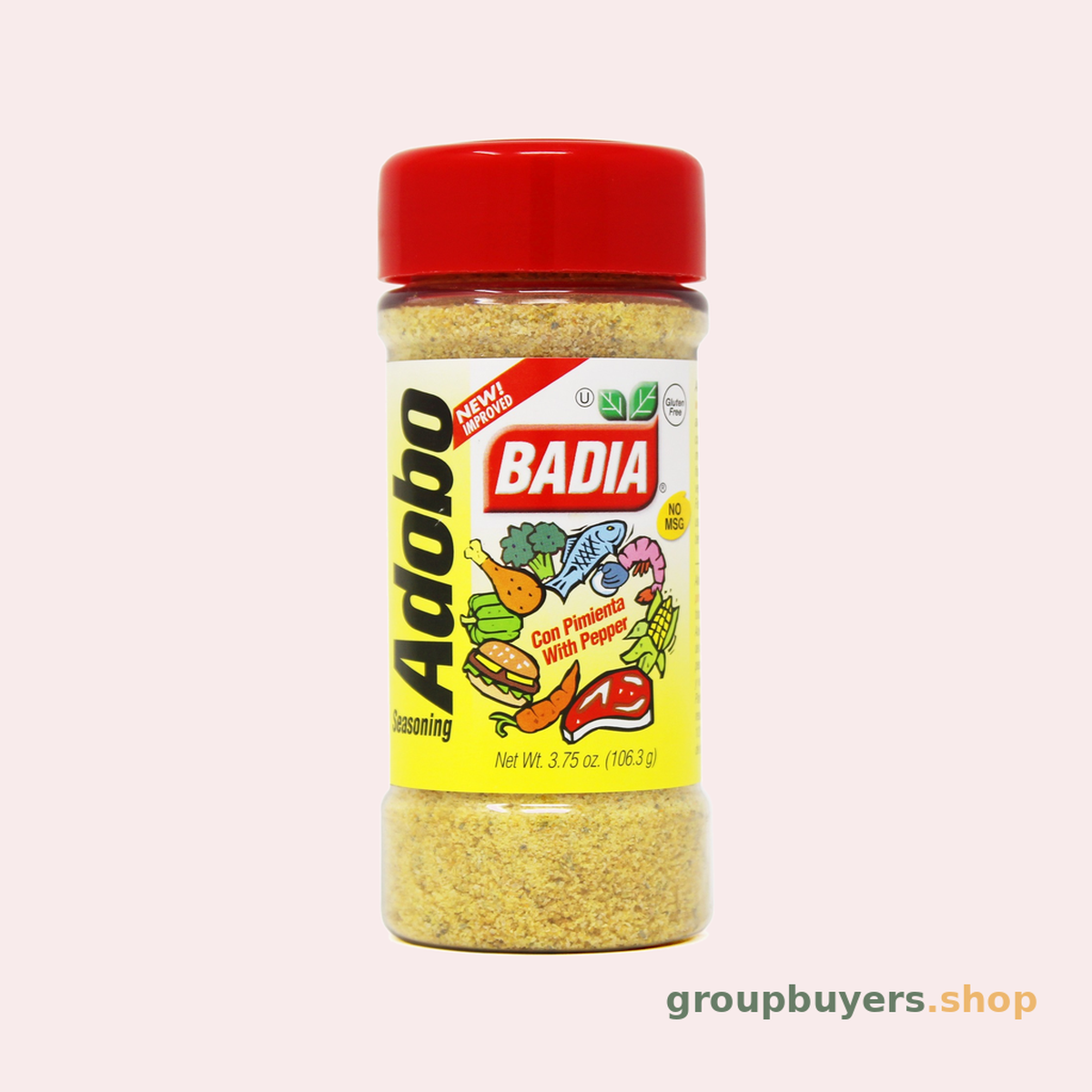 BADIA SPICES ADOBO WITH PEPPER