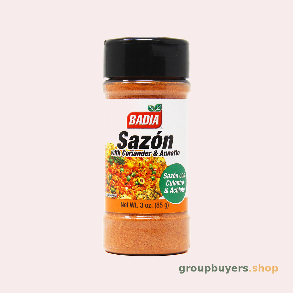 BADIA SPICES SAZON WITH CORIANDER & ANNATTO