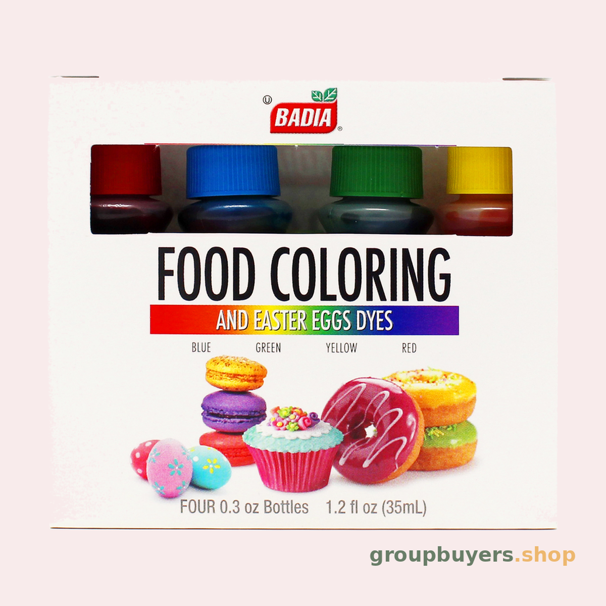 BADIA SPICES FOOD COLOR KIT