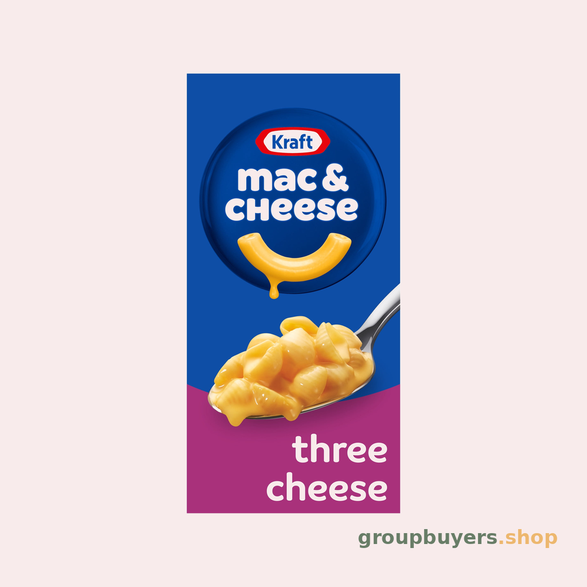 KRAFT MAC&CHEESE DINNER THREE CHEESE