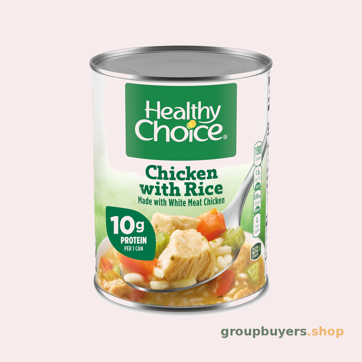 HEALTHY CHOICE CHICKEN WITH RICE SOUP
