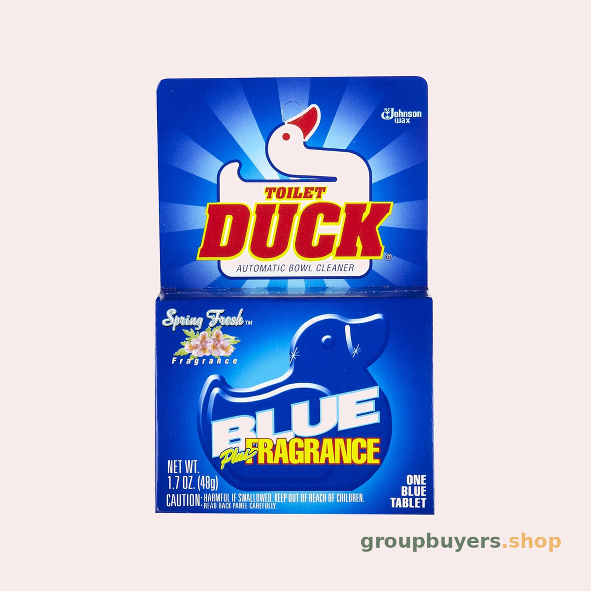 TOILET DUCK BLUE