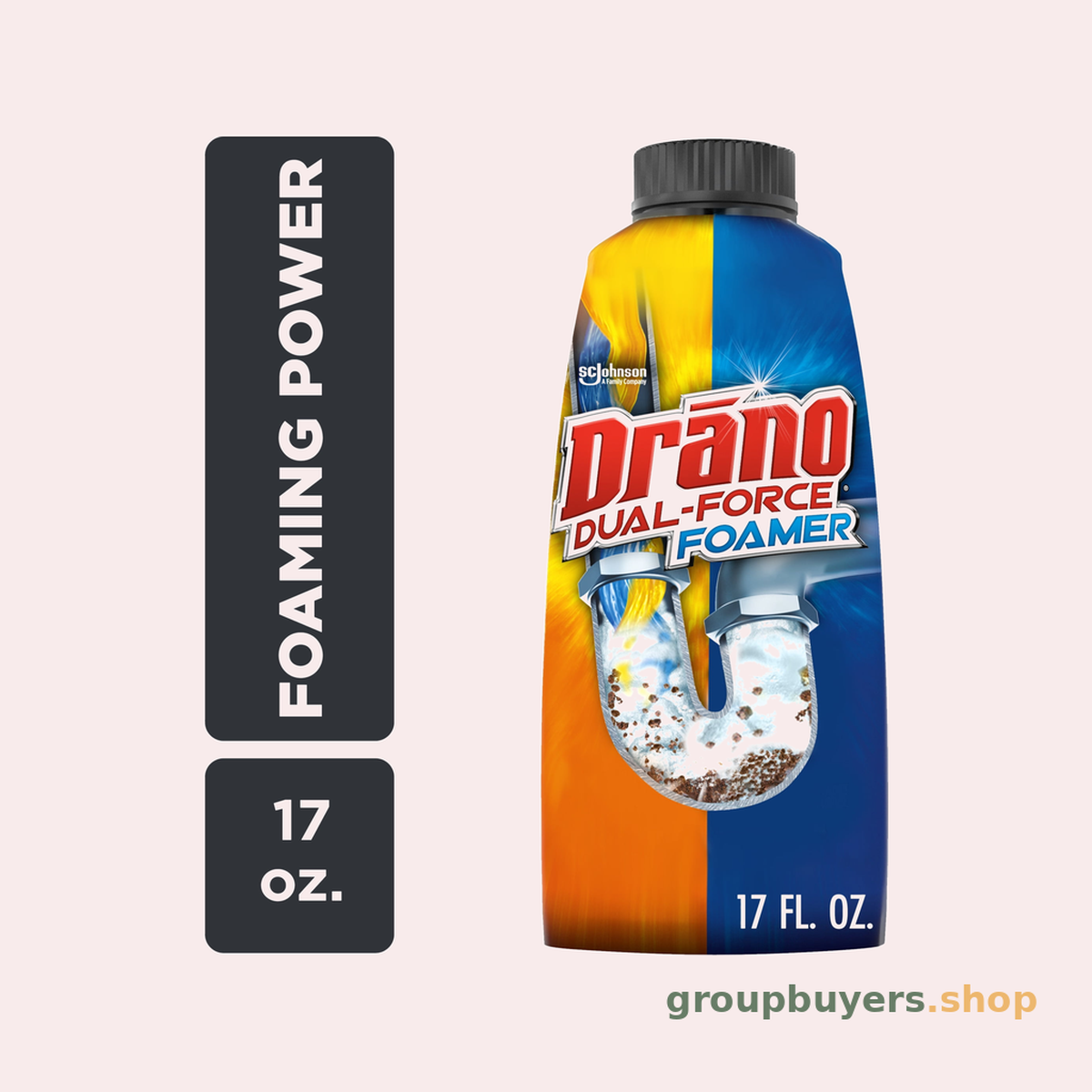 DRANO DUAL FORCE FOAMER