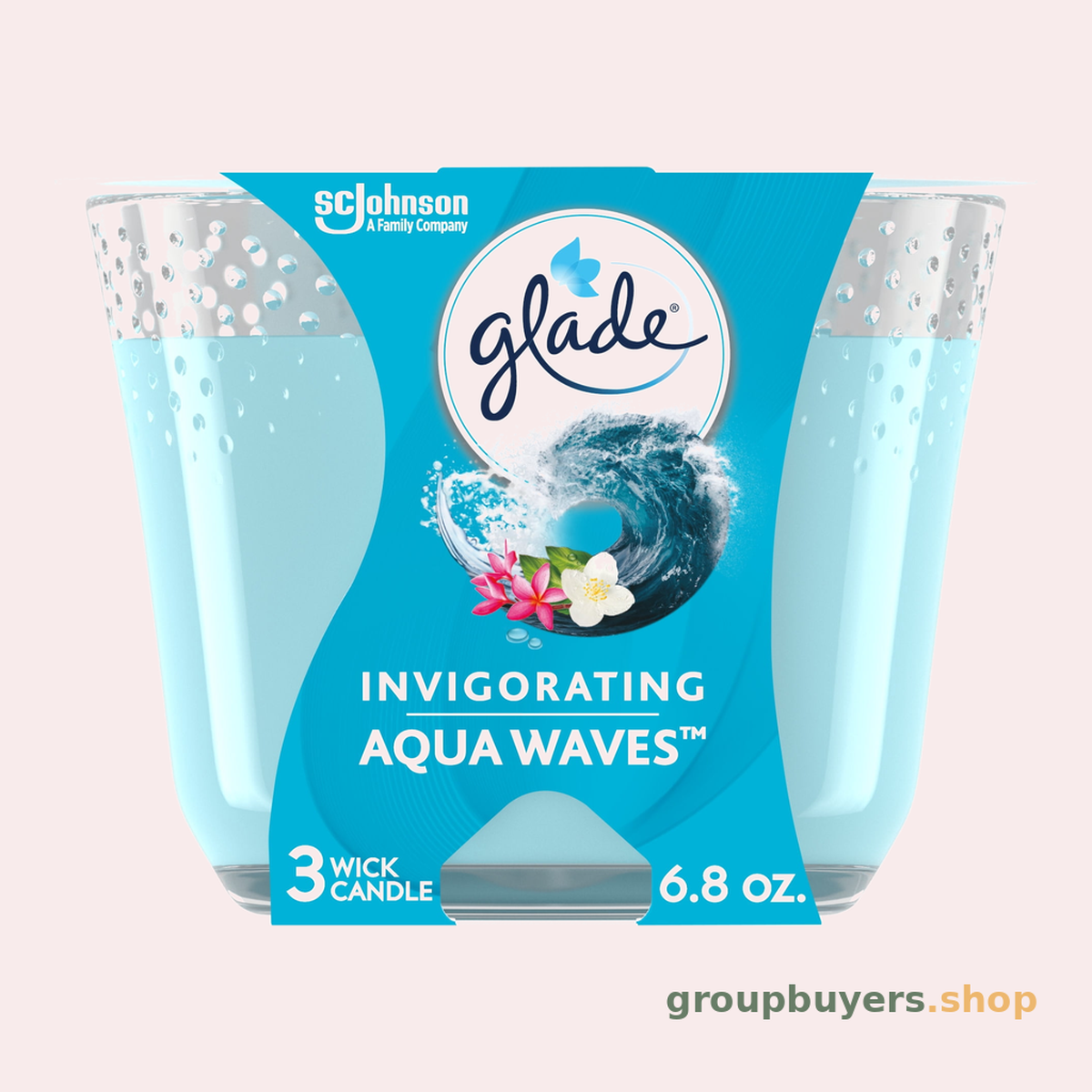 GLADE CANDLE AQUA WAVES