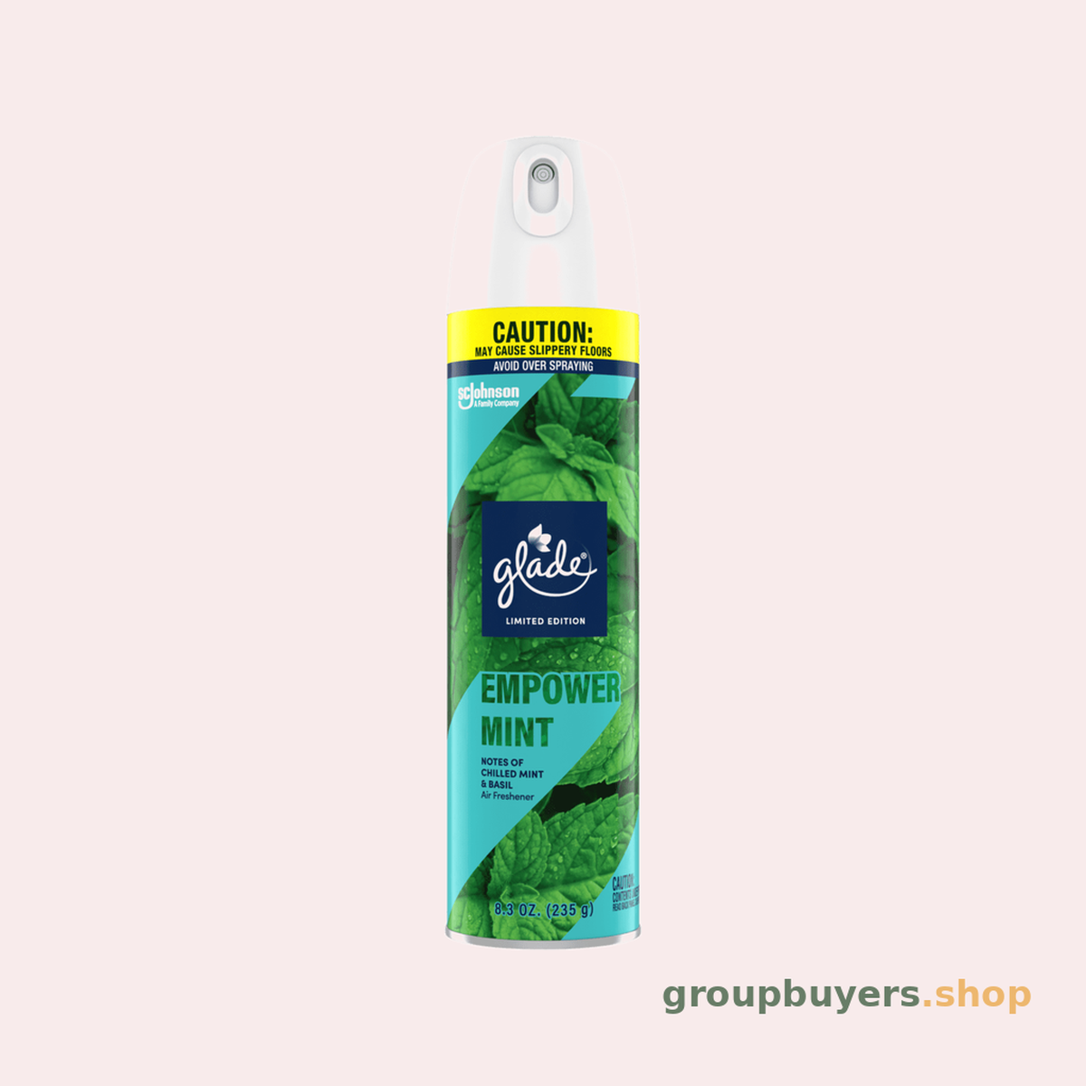 GLADE AEROSOL SPRING24 EMPOWER MINT