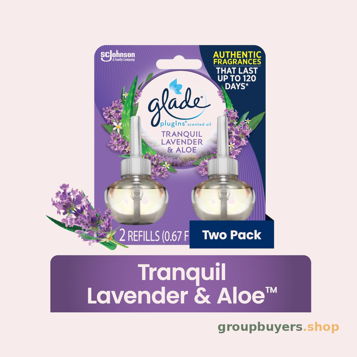 GLADE PISO REFILLTRANQUIL LAVENDER & ALOE