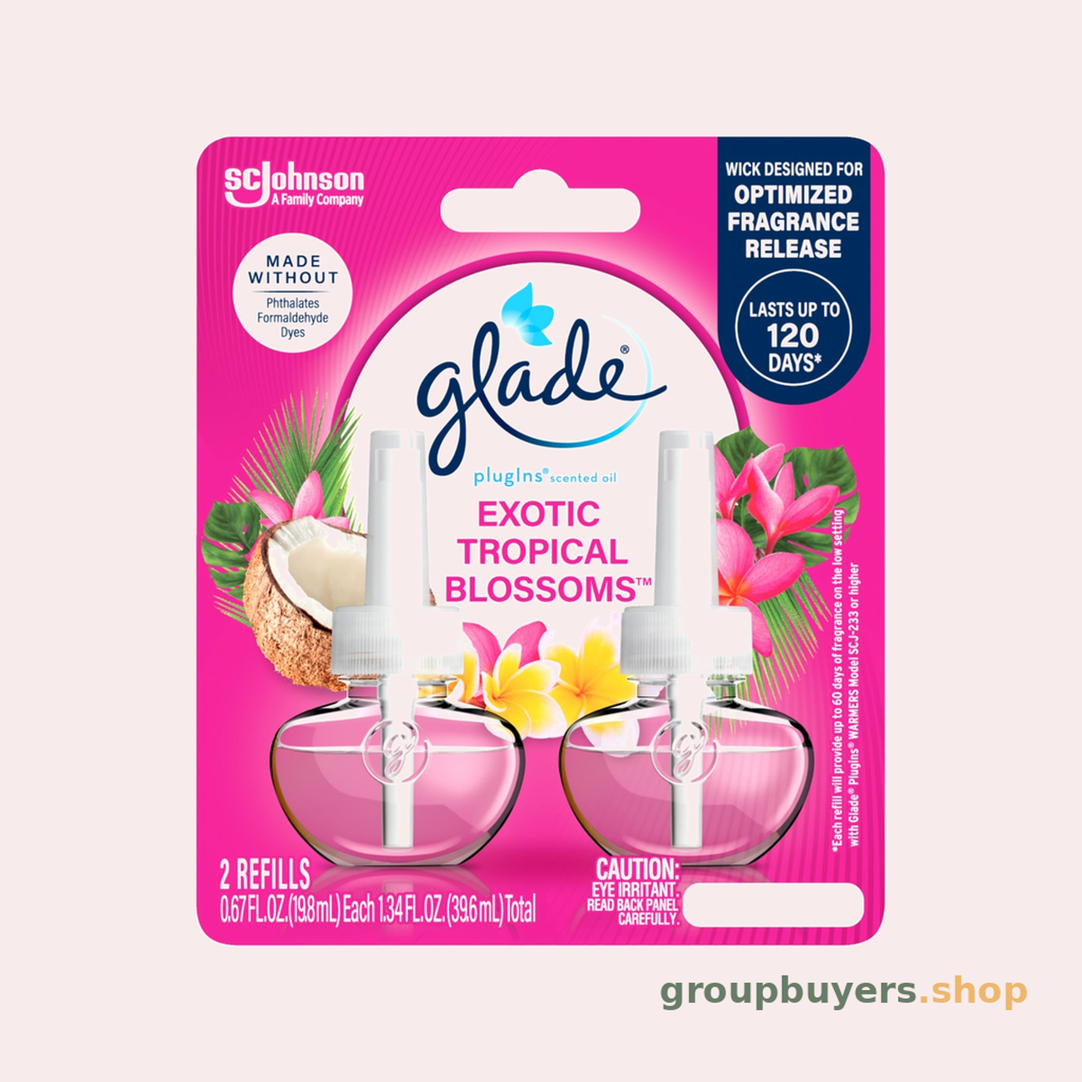 GLADE PISO REFILL TROPICAL BLOSSOM