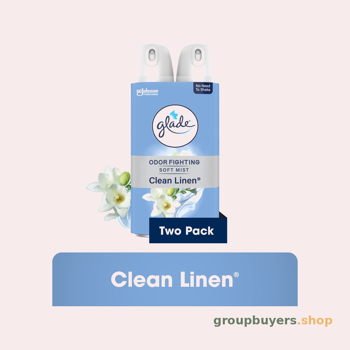 GLADE AEROSOL CLEAN LINEN
