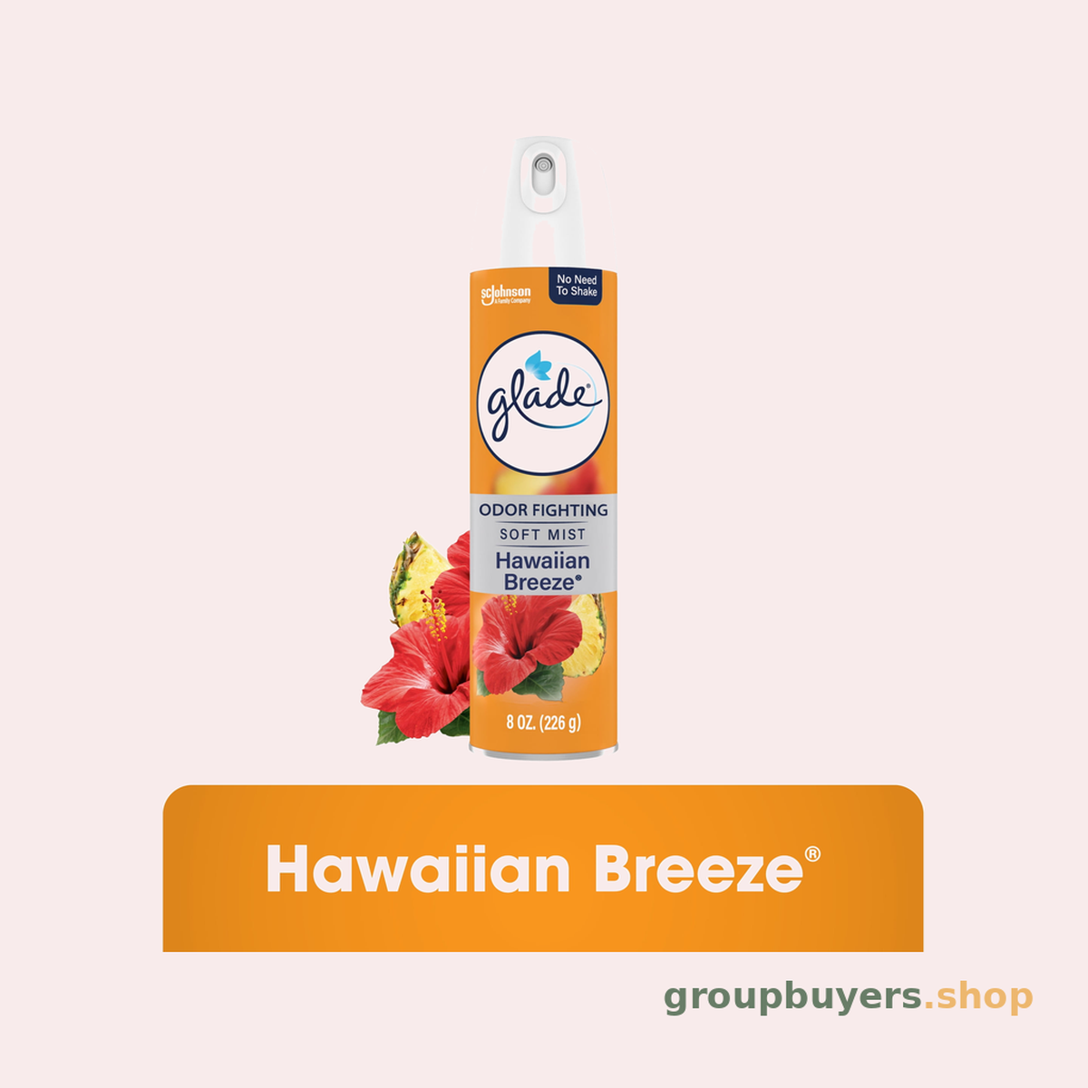 GLADE AEROSOL HAWAIIAN BREEZE