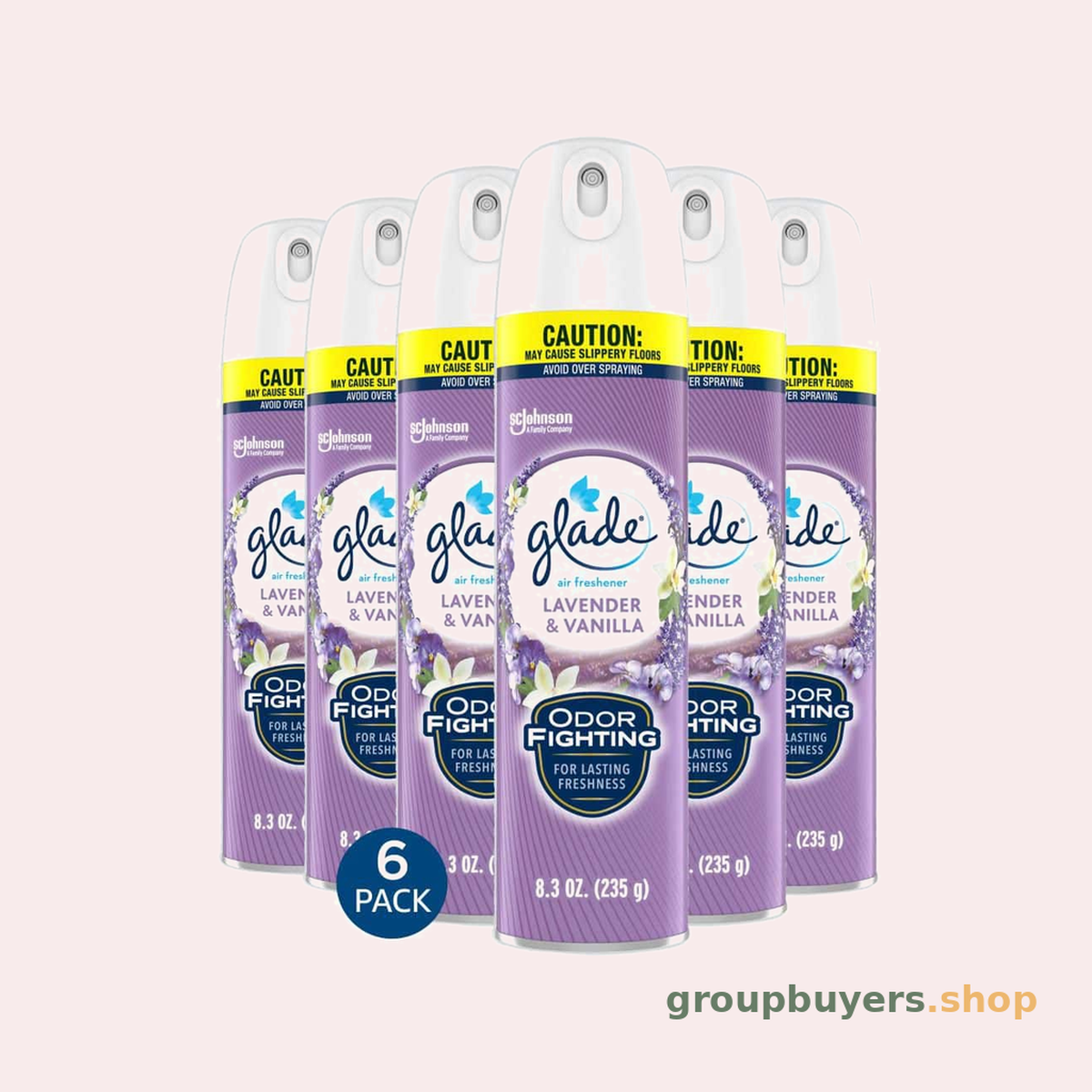GLADE AEROSOL LAVENDER & VANILLA