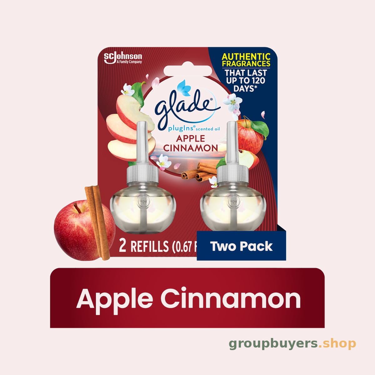 GLADE PISO REFILL APPLE CINNAMON