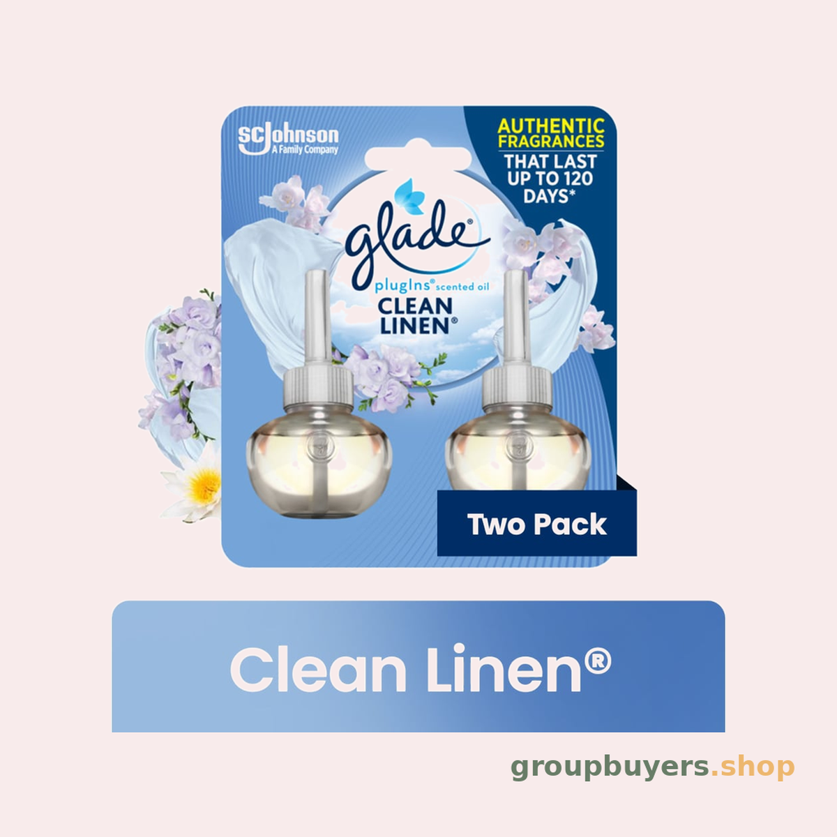 GLADE PISO REFILL CLEAN LINEN