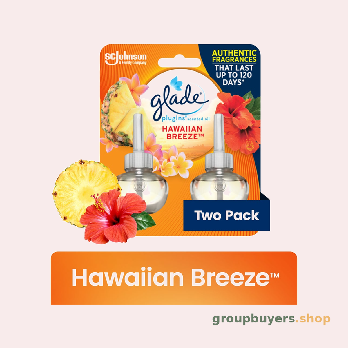 GLADE PISO REFILL HAWAIIAN BREEZE